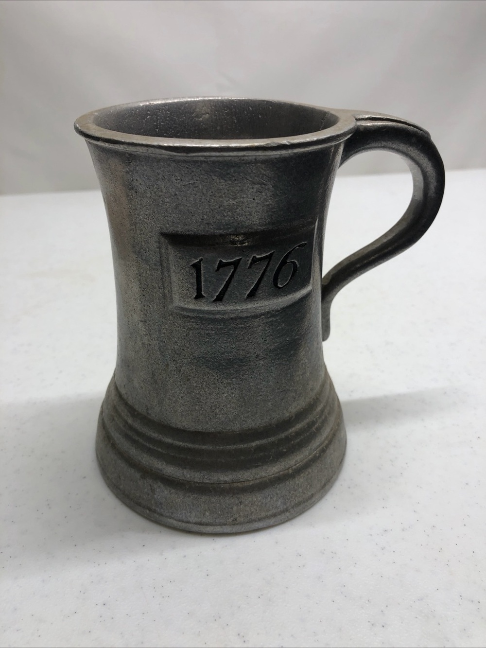 Wilton Pewter 1776 Bicentennial Tankard Mug 12oz Vintage 1976